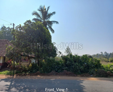 91 cents residential plot for sale in bittangala, virajpet coorg