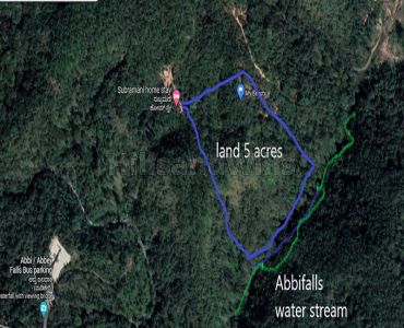 5 acres agriculture land for sale  in hebbettageri coorg