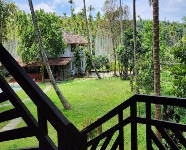 51.46 sq. meter resort for sale  in wayanad along with 1.75 acres land
