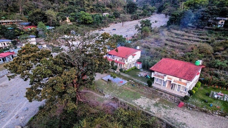 ₹3.70 Cr | 7bhk  river view twin villa for sale  in mohanchatti near rishikesh