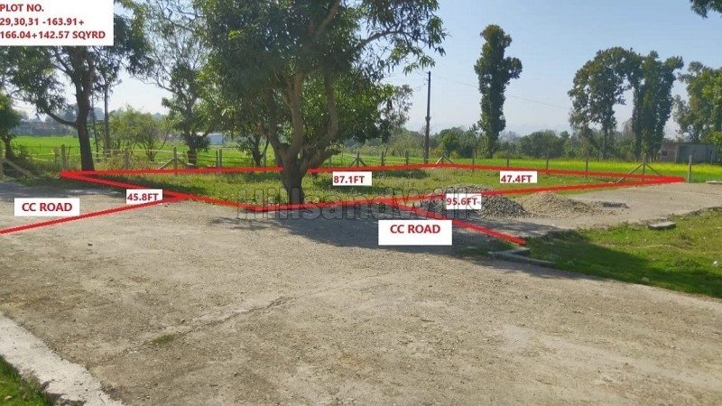 ₹25 Lac - 75 Lac | 150 gaj - 500 gaj residential plot for sale  in shankerpur dehradun