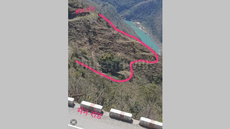 ₹4 Cr | 50 nali agriculture land for sale in bachelikhal, between devprayag and rishikesh