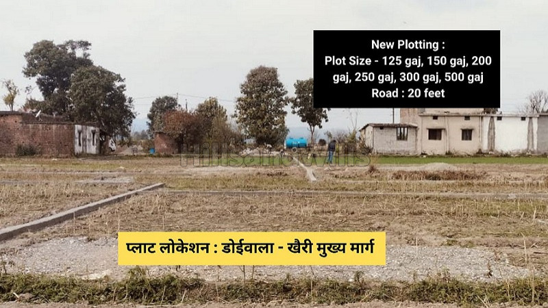 ₹25.50 Lac | 150 sq.yards residential plot for sale in doiwala dehradun