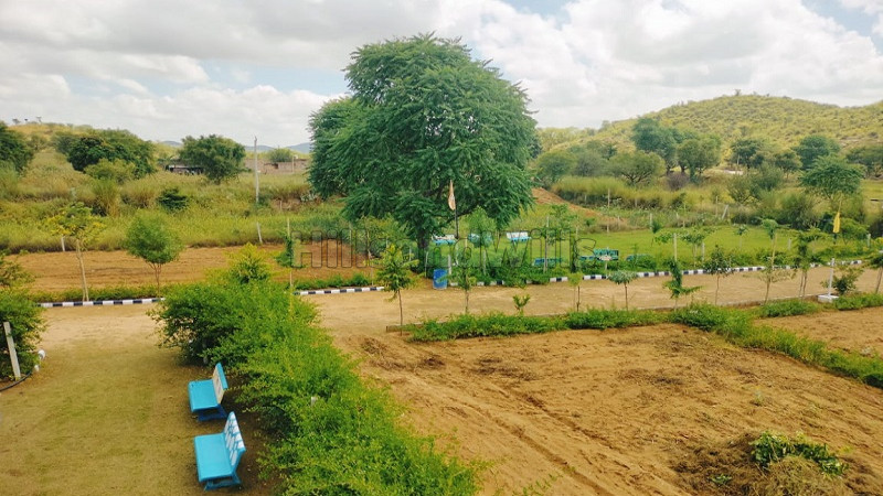 ₹28.80 Lac | 400 sq.yards residential plot for sale in kumbhaws, shahpura, aravalli hills