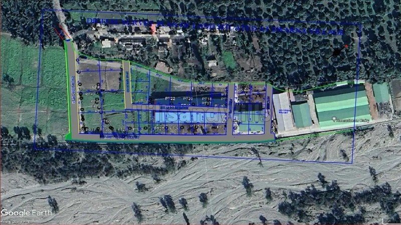 ₹38.60 Cr | 70 bigha  river view land for sale  in godriya dehradun