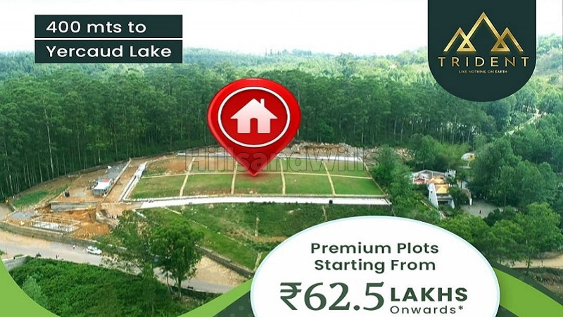 ₹62.50 Lac | 2500 sq.ft. Residential Plot For Sale in Kombaikkadu Yercaud