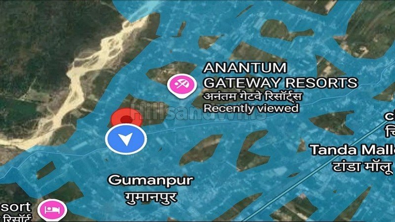 ₹2.10 Cr | 5.25 bigha  homestay farmhouse land for sale  in jimcorbett, ramnagar near nainital