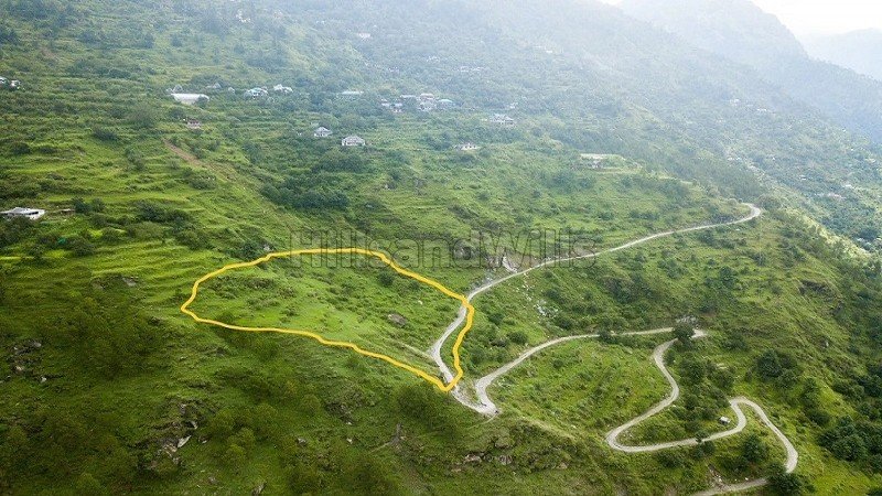 ₹1.50 Cr | 2 bigha  river view land for sale  in tirthan valley kullu-manali